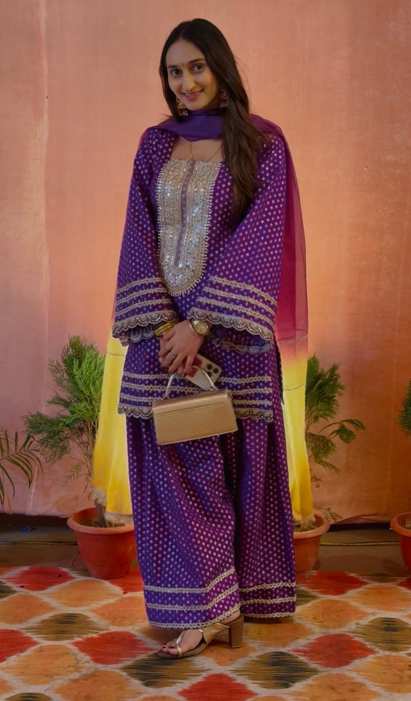 Apsara- Farshi Suit Set