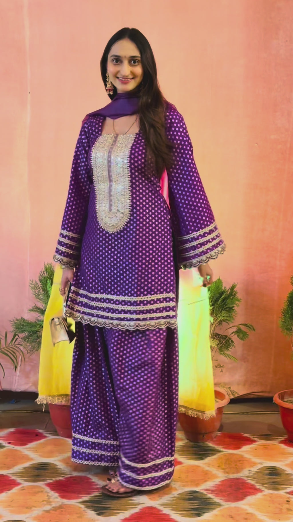 Apsara- Farshi Suit Set